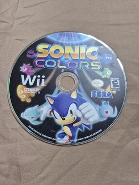 Sonic Colors (Nintendo Wii) - Tested & Working - NTSC